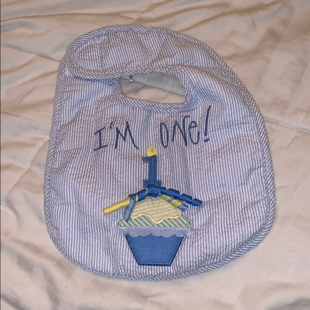 Baby bib “I’m One!”